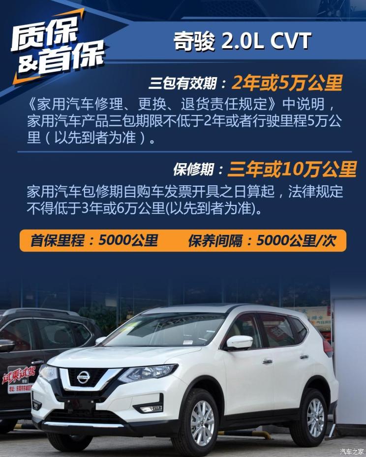 东风日产 奇骏 2020款 2.0l cvt智联尊享版 2wd